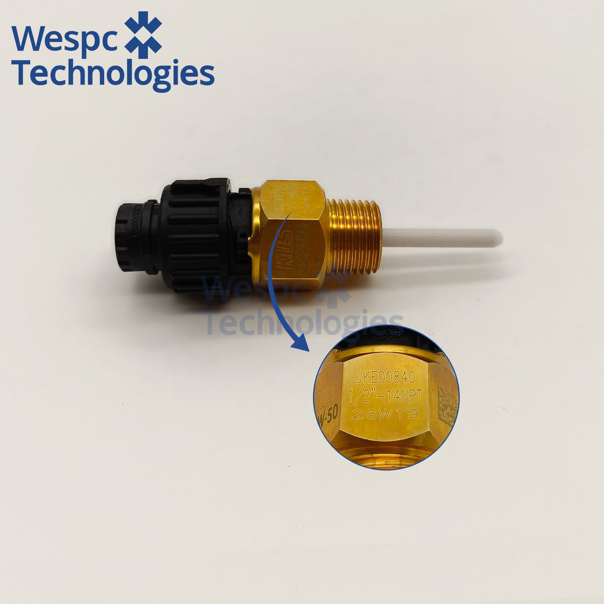 Original KUS JKE00840 Low Alarm Water Level Switch CSW-50 Sensor M14x1.5
