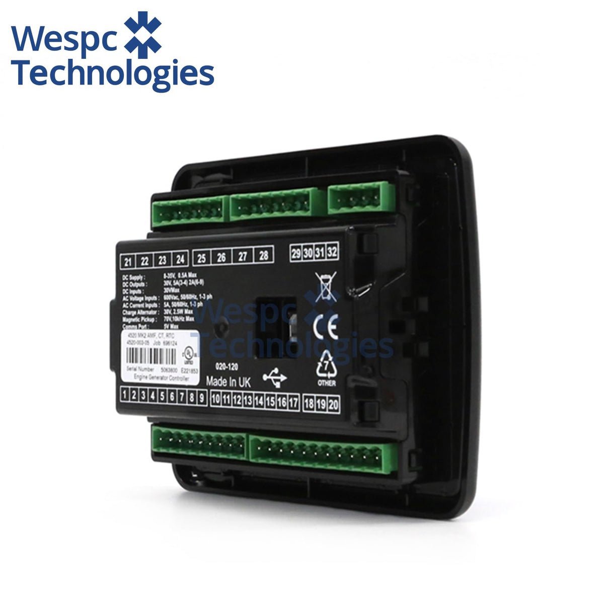 Original DSE4520 MKII Genset Controller Auto Mains Failure AMF Control Module for Diesel Generator Set