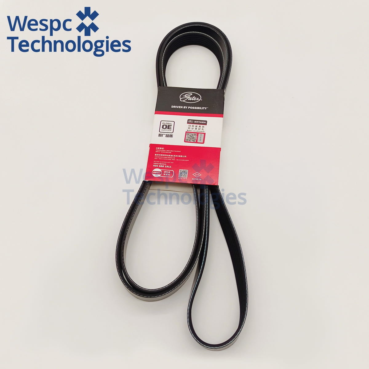 Original Gates 6PK2670 Micro-V Serpentine Belt 6 Ribs Automotive Engine Accessory Drive Belt