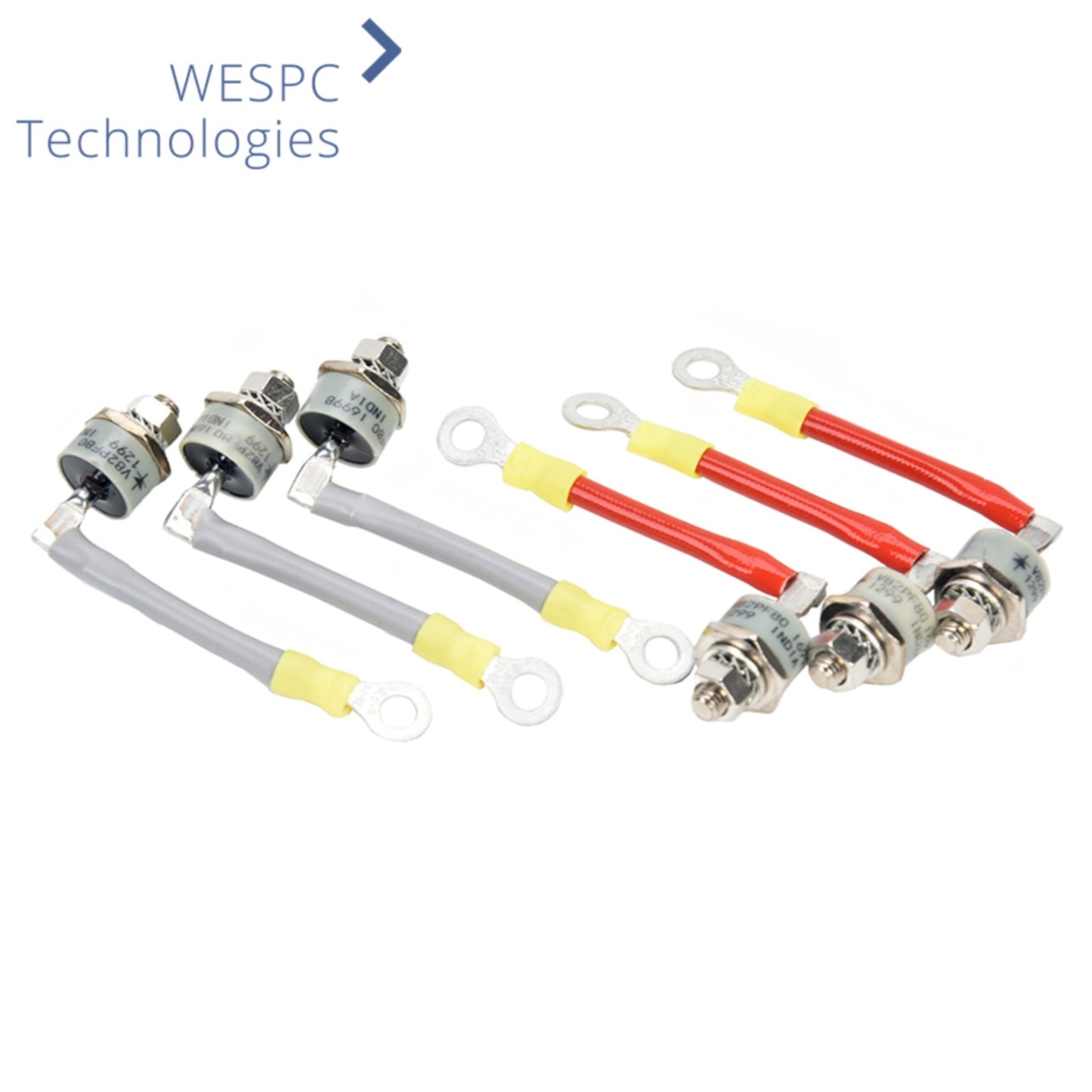 6 Pcs Rotating Rectifier Diodes 82PFR80 82PF80 Set for Diesel Generator Part LSA50.2