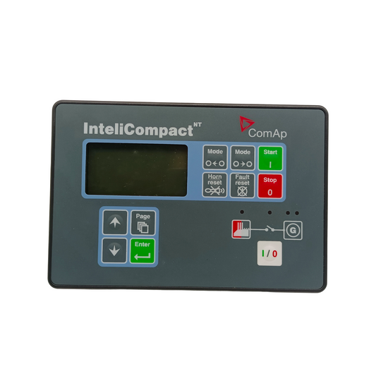 Original ComAp IC-NT MINT Intelicompact Genset Controller Module Diesel Generator Control Panel Auto Remote Start Lcd Screen