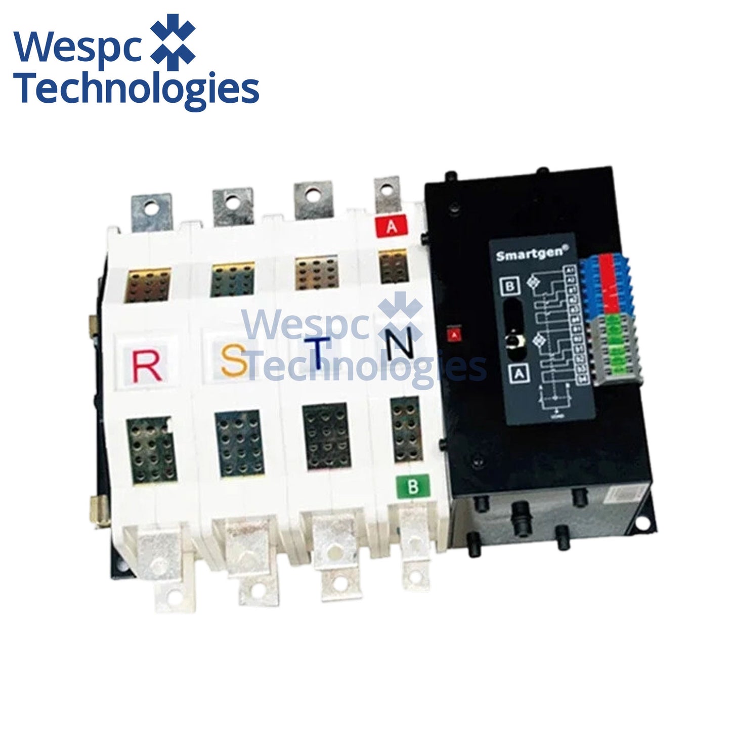 Original SmartGen SGQ400A 4P PC Class ATS Automatic Transfer Switch 400A Dual Power Changeover Switch