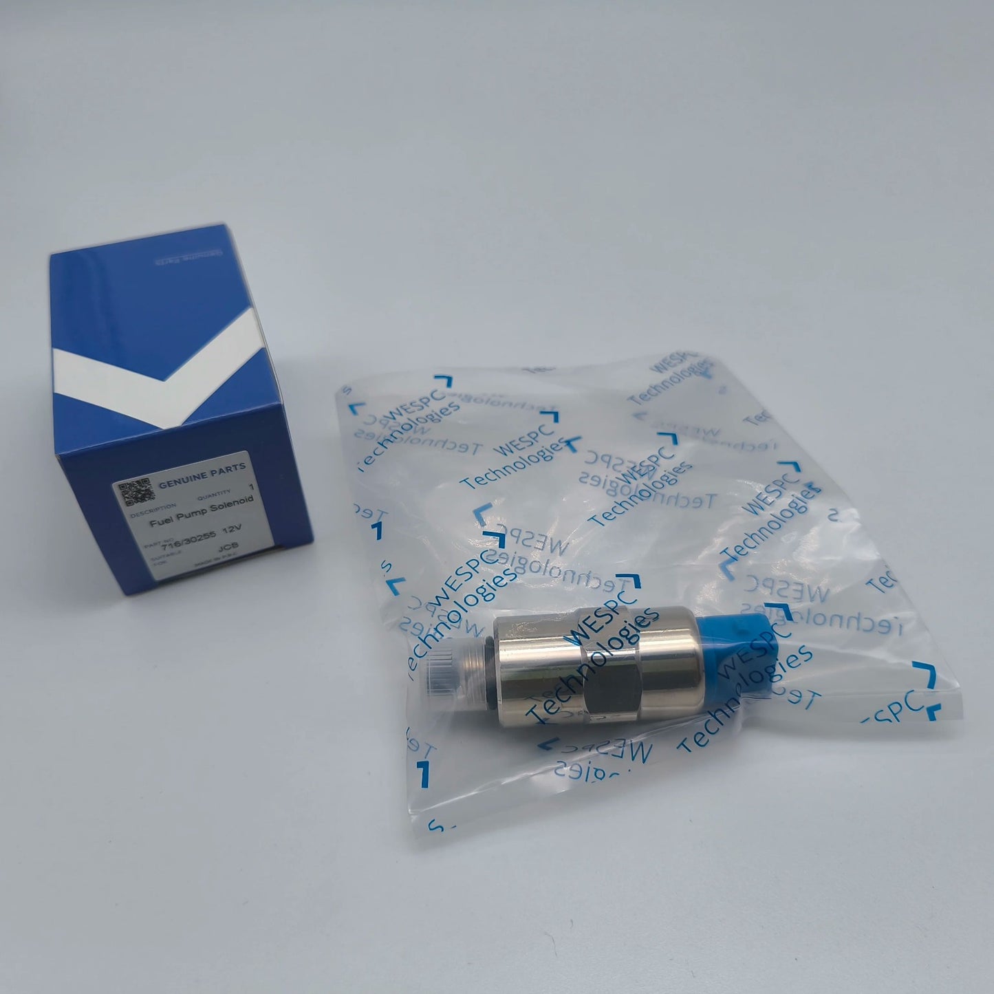 716-30255 12V Fuel Stop Solenoid Stop Solenoid  WESPC  Suitable for JCB 3CX 4CX Excavator Loader