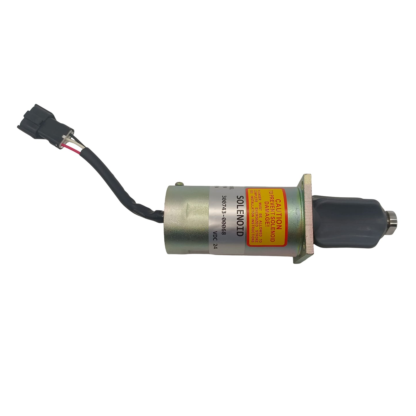 24V Shutdown Solenoid Valve 65.25900-6006A 300743-00068 For DAEWOO Doosan D1146T