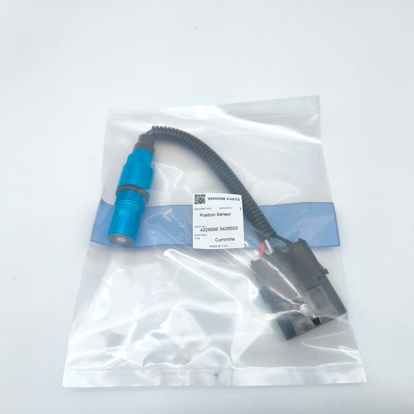 Sensor de posición del árbol de levas del cigüeñal del motor 4326596 3408502 WESPC. Adecuado para grupo electrógeno Cummins N14 M11 ISM L10