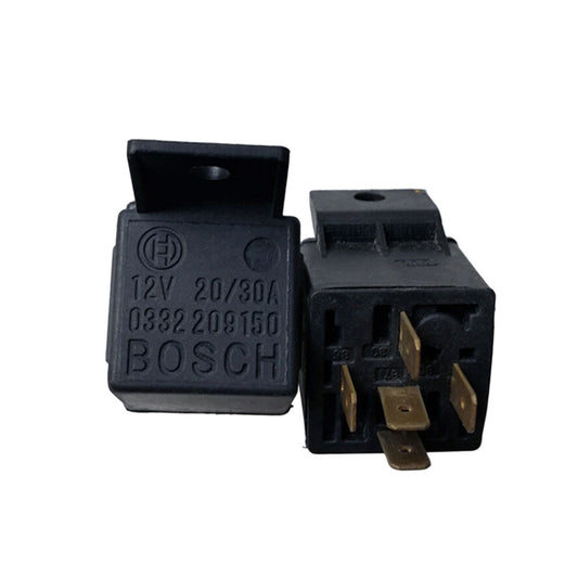 Original Bosch 0332209150 5 Pin SPDT Grey Cube Changeover Relay 12V DC 30A NO 20A NC Automotive Relay