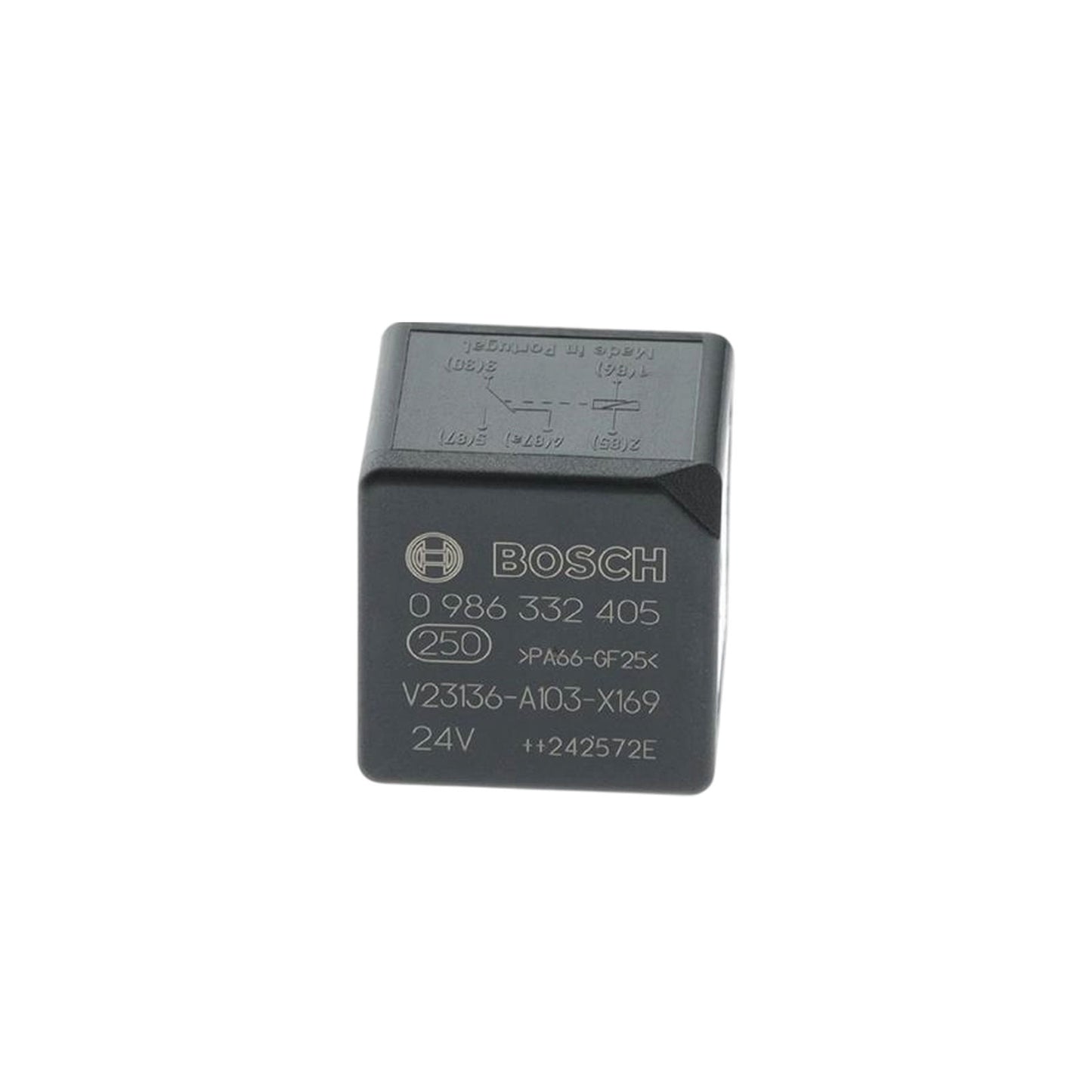 Original Bosch 0986332405 24V 5-Pin Replaces V23136-A103-X169 Mini Changeover Relay 40A NO 20A NC ISO Automotive Relay