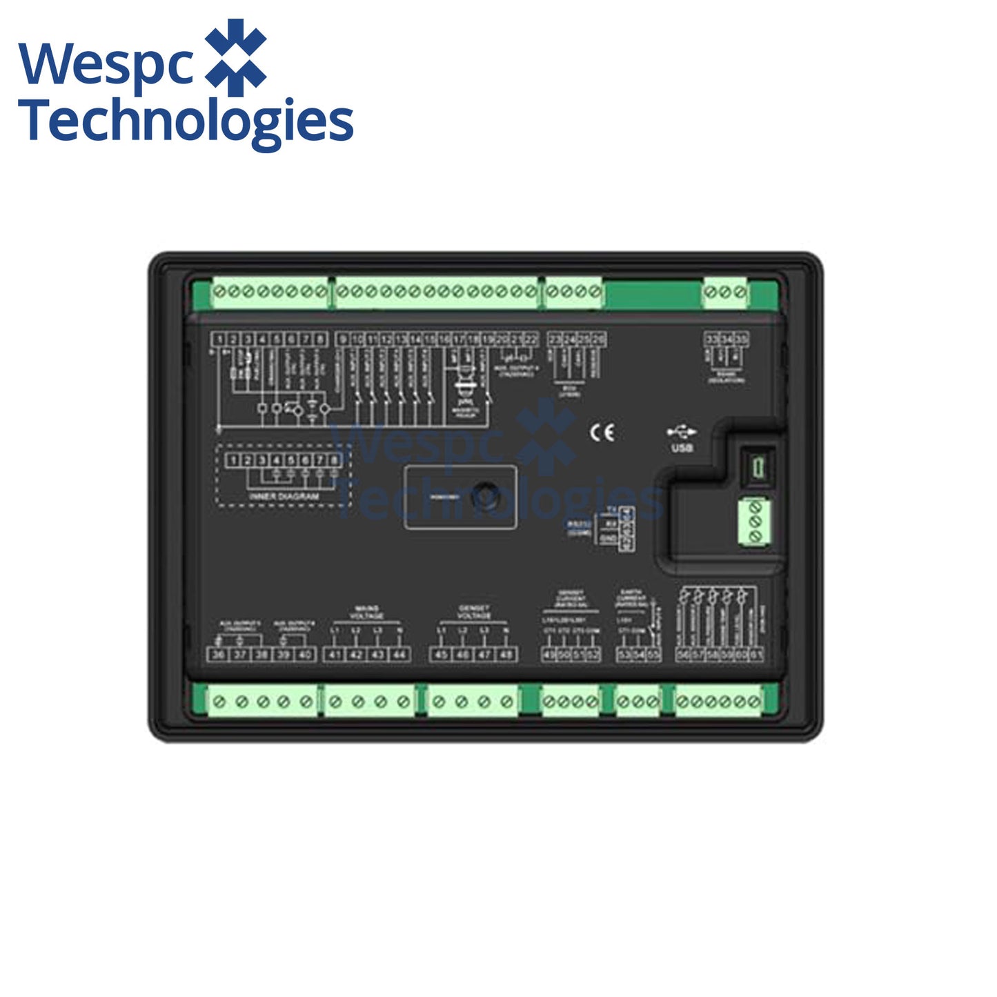 Original Genuine HGM9320 CAN Replace HGM6320 HGM6410 Generator Genset Controller for SmartGen ATS AMF Module HGM9320CAN