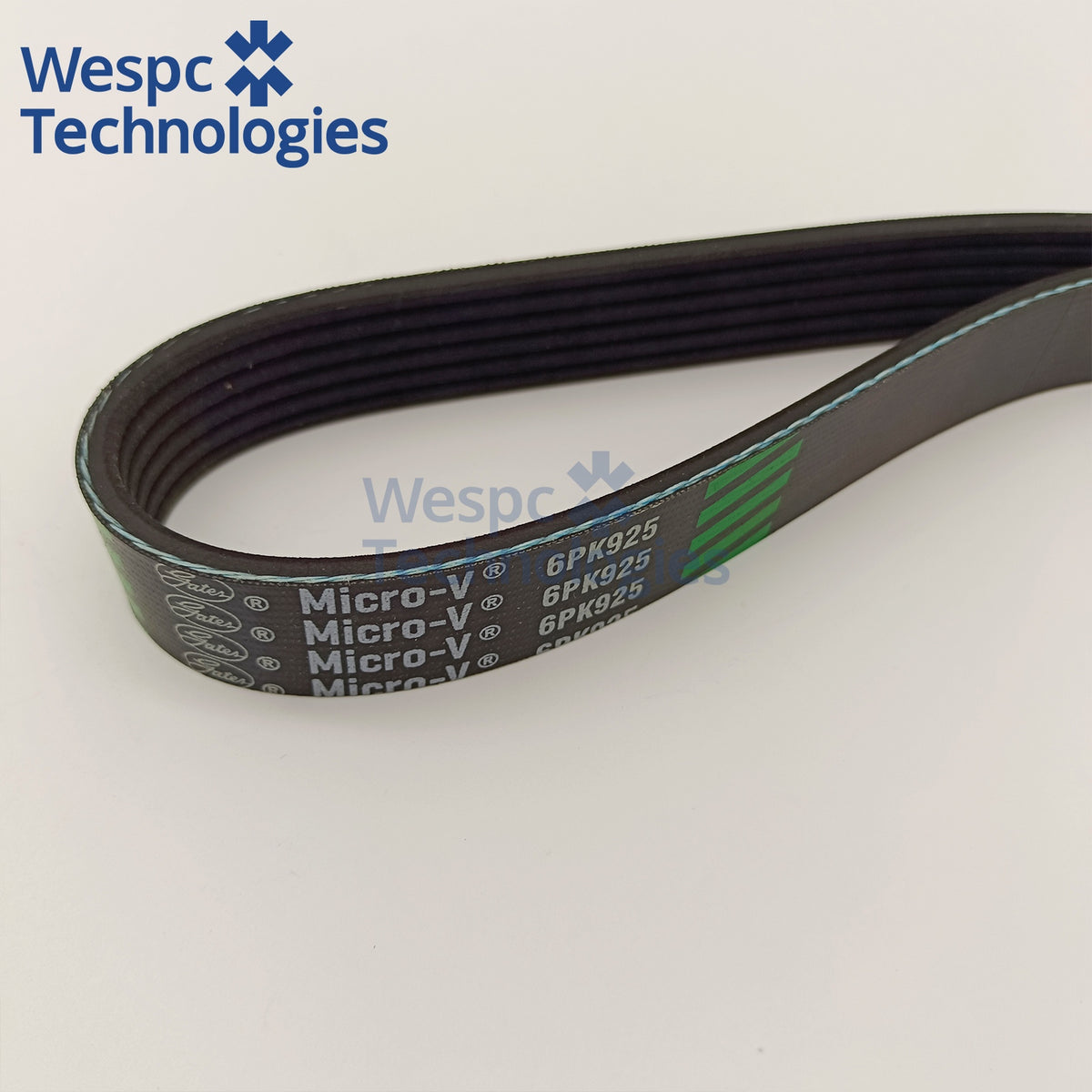 Original Gates 6PK925 Micro-V Serpentine Belt 6 Ribs Automotive Engine Accessory Drive Belt