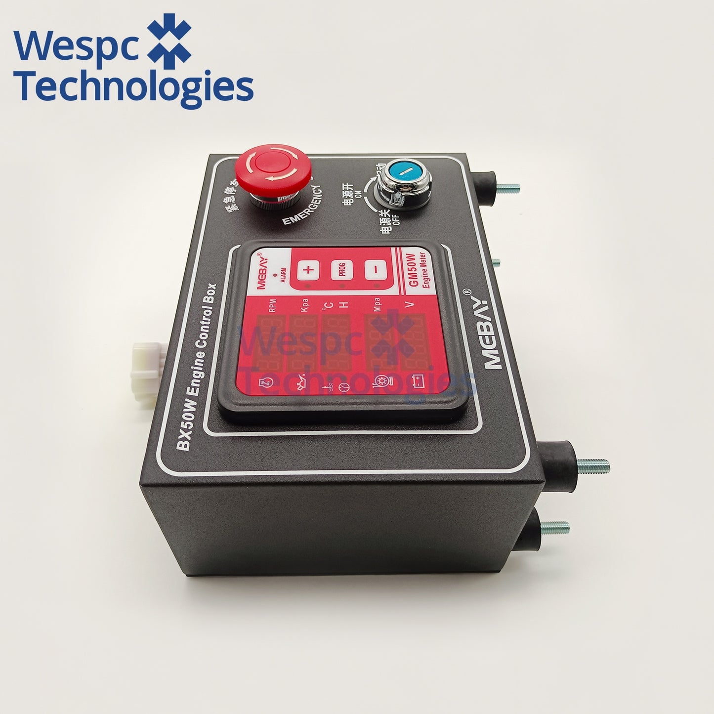Original Genuine Mebay BX50W Plus Water Pump Engine Control Box Multi Functional Digital Meter