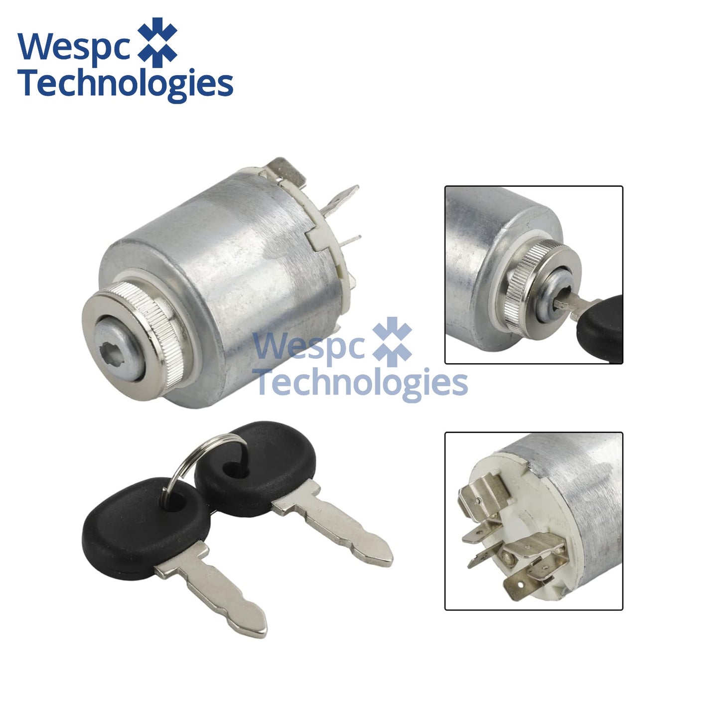 14159000 Ignition Switch | For New Holland, Case, Fiat Tractors | Replace 5146155 5129862