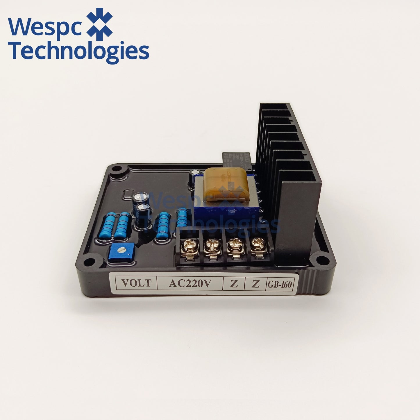 GB-160 220V AVR Automatic Voltage Regulator Replacement Spare Part Fits STC Series Brush Excited Diesel Generator Set