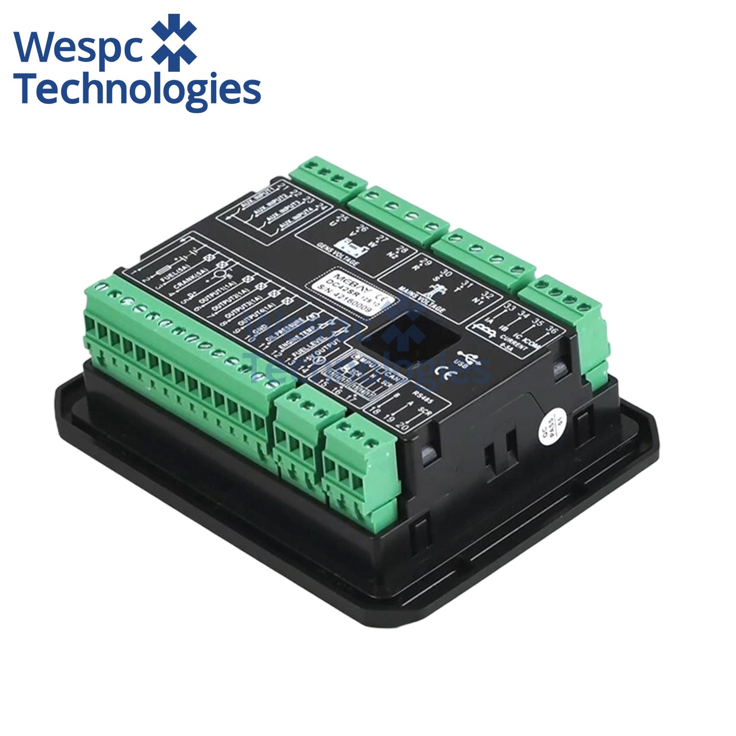 Original Genuine Mebay DC42CR Remote AMF Diesel Generator Engine Controller Module Genset