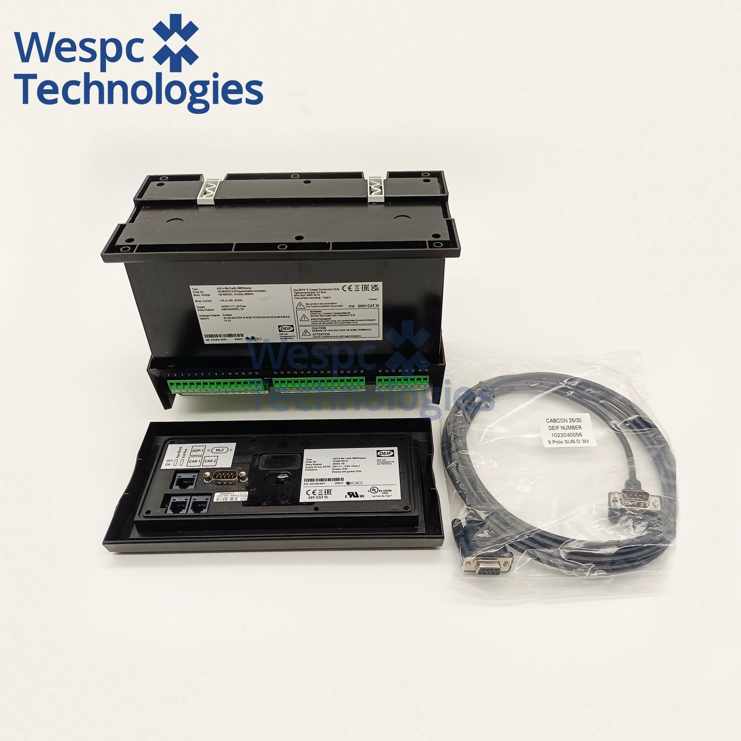 Genuine DEIF AGC-4 MKII Advanced Genset Paralleling Controller Multi-unit Synchronization Power Management AMF Generator Control Module