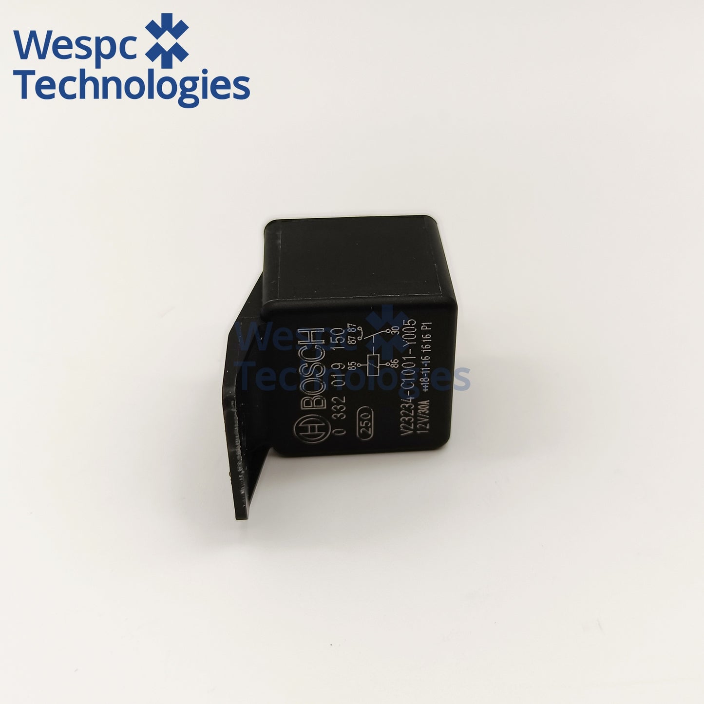 Original Bosch 0332019150 12V 30A 5-Pin Normal Open Mini Relay  Changeover Relay V23234-A0004-Y040