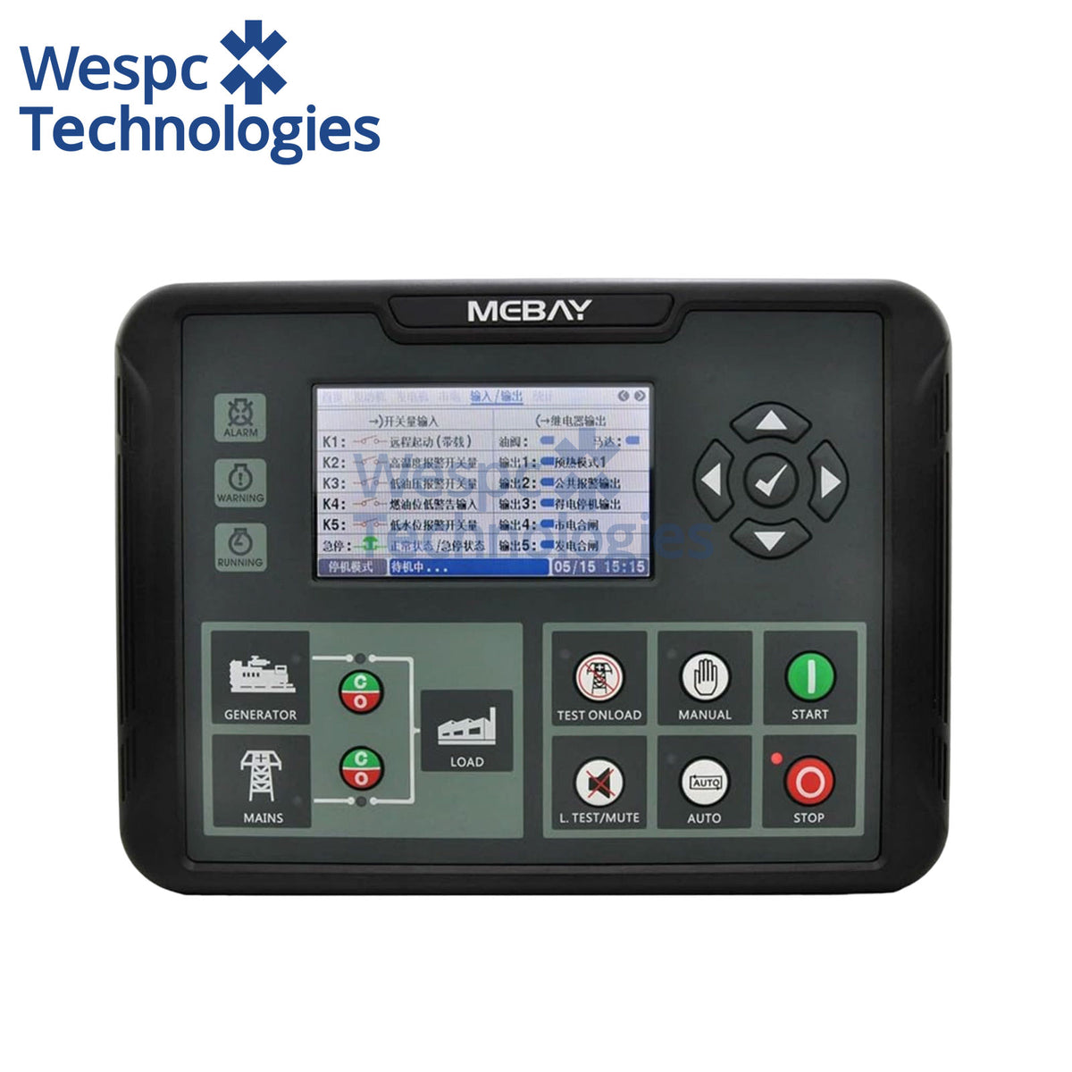 Original Mebay DC82DR MK3 Genset Controller AMF Start Stop Controller Module with RS485