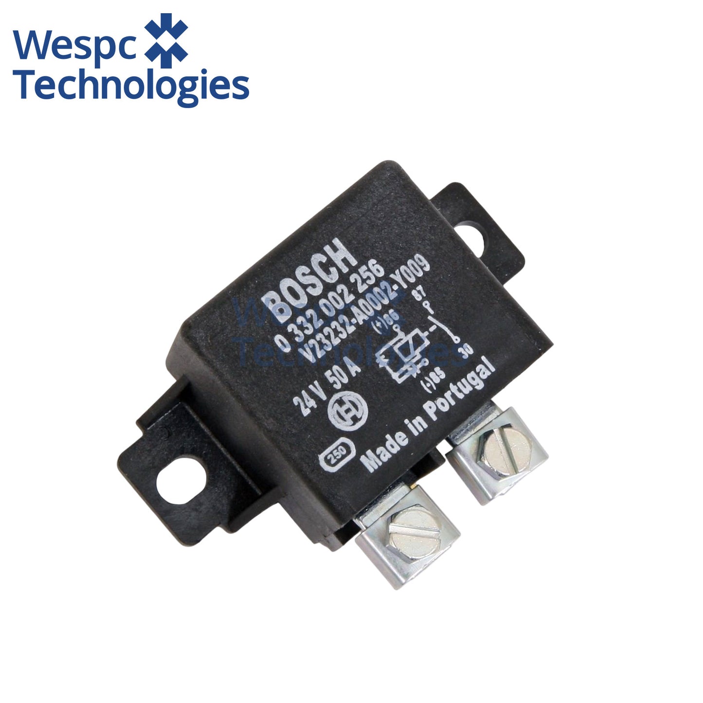 Original Bosch 0332002256 4 Pin Normally Open Mini Relay 12V DC 40A Single Circuit ISO Automotive Relay