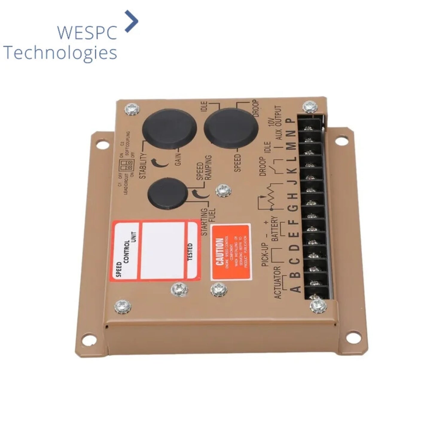 Generator Electronic Governor ESD5520E Speed Governor Unit Speed Control Module