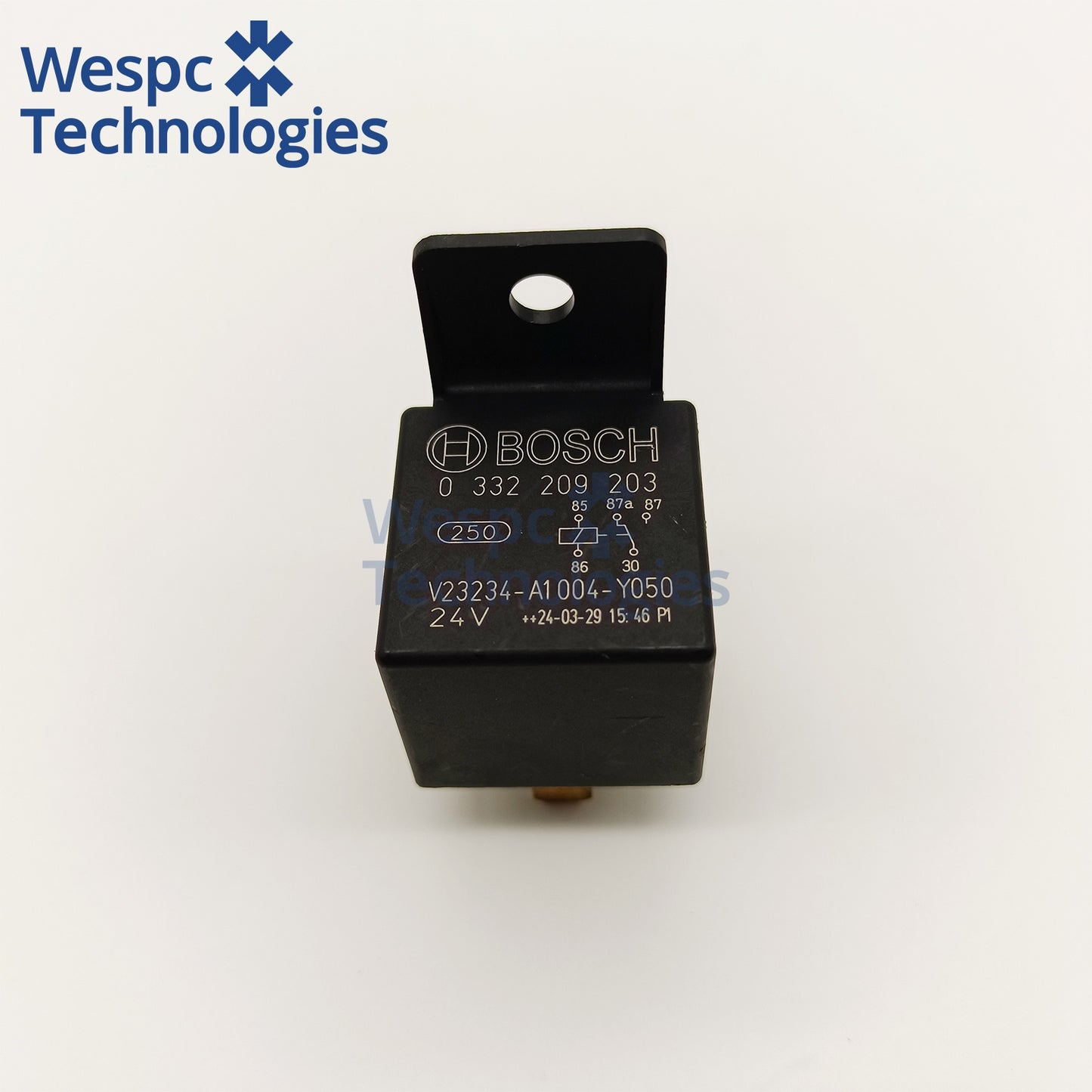 Original Bosch 0332209203 V23234-A1004-X050 24VDC 40A  Automotive Relay 5 Pin SPDT