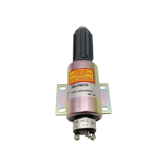 2370-24E6U1B5S1A 24V Fuel Shutoff Stop Valve for Woodward Perkins 4006 4008 4012