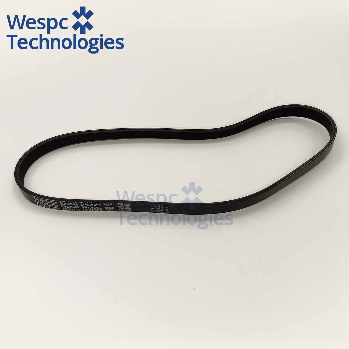 Original DAYCO 5PK880S Poly-V Stretch Fit Belt 5 Ribs 880mm EPDM For AC Compressor