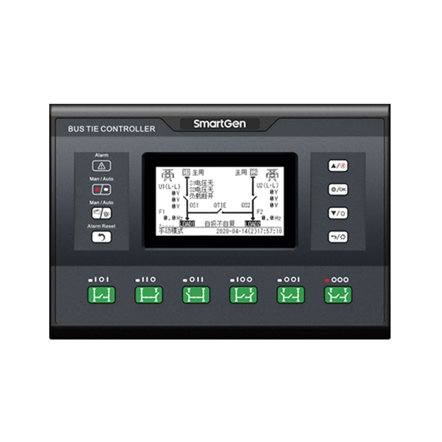 Original SmartGen HAT821 Dual Power Bus Tie Controller Intelligent Dual-Power Switchover Module