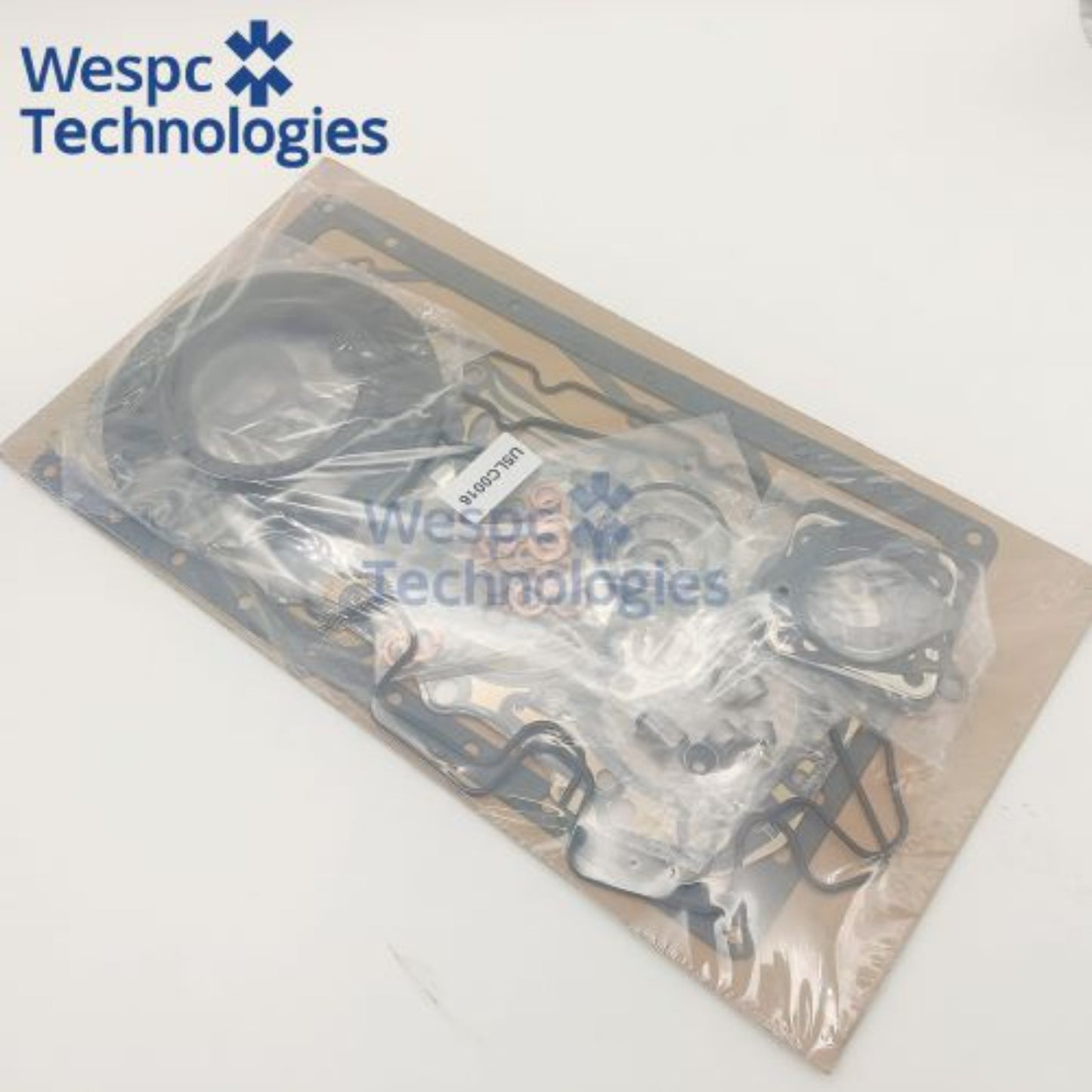 WESPC U5LC0016 Fit for Perkins 404C-22 3024-C2.2 Full Gasket Set Diesel Engine Spare Parts