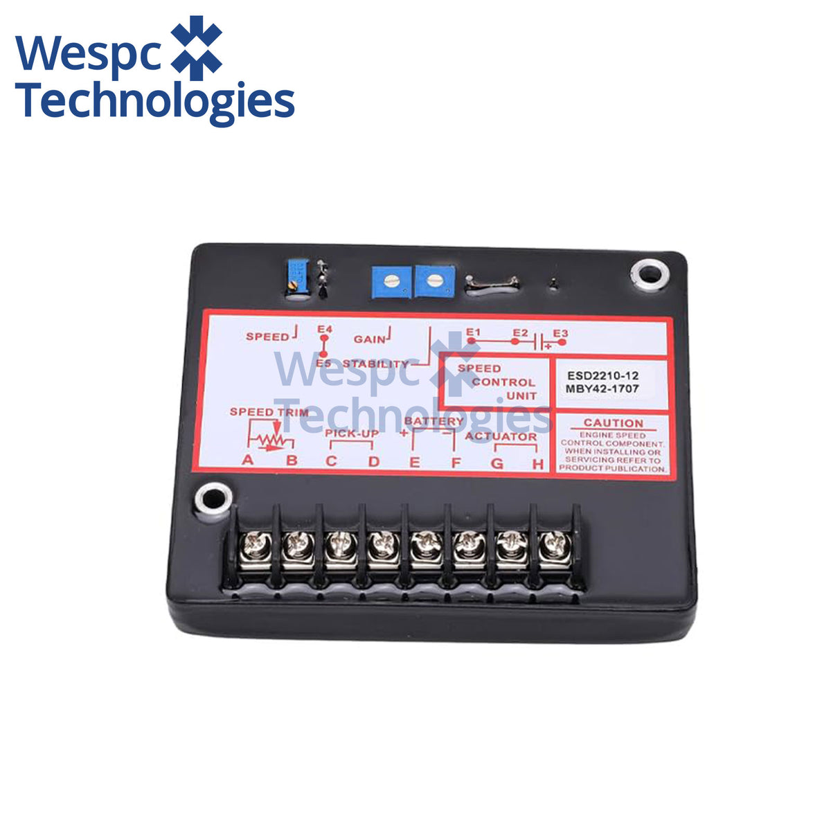 ESD2210 Electronic Governor 12V Diesel Generator Speed Controller