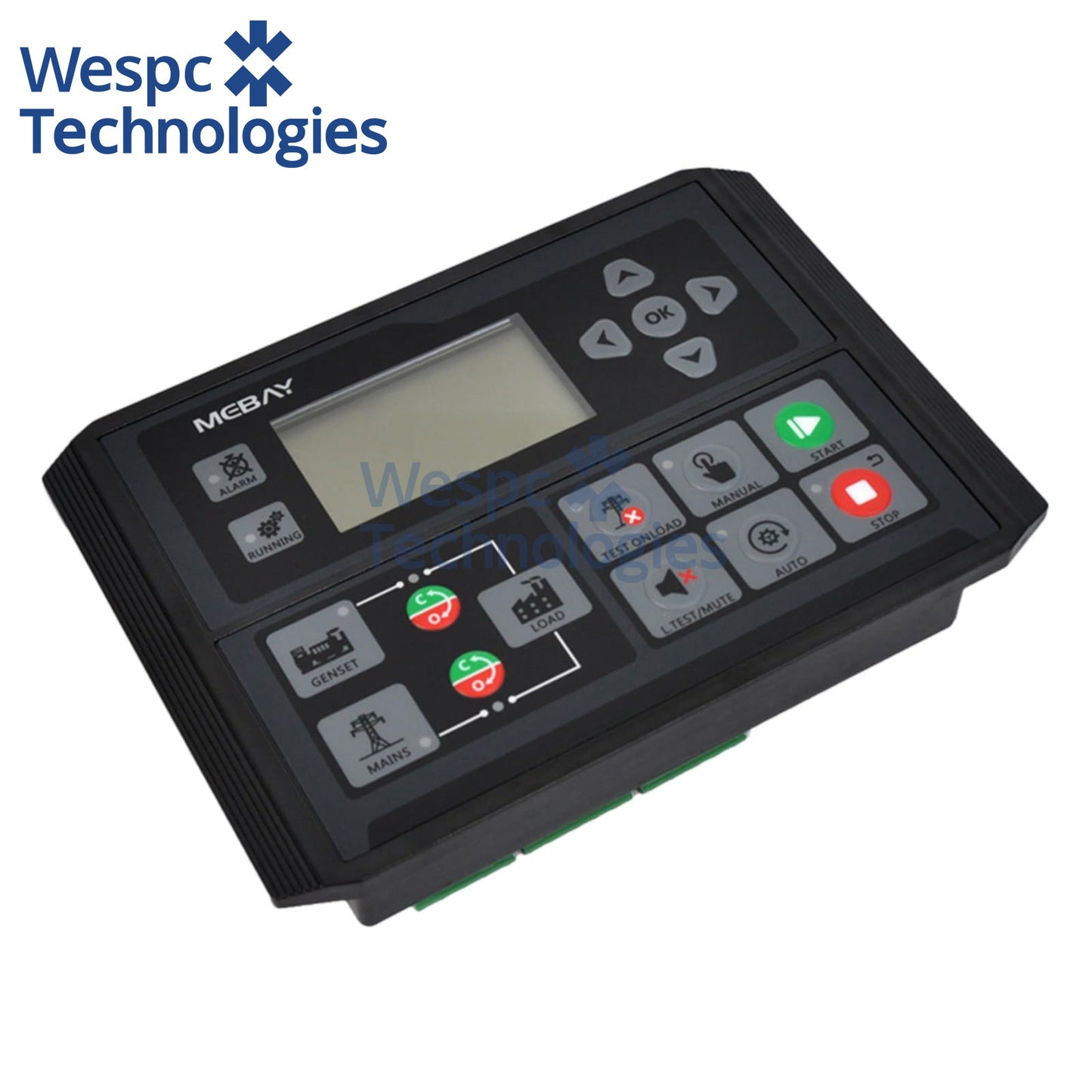 Original Genuine Mebay DC42D MK4 AMF ATS Genset Controller USB Debug IP65 LCD For Mechanical Diesel Generator