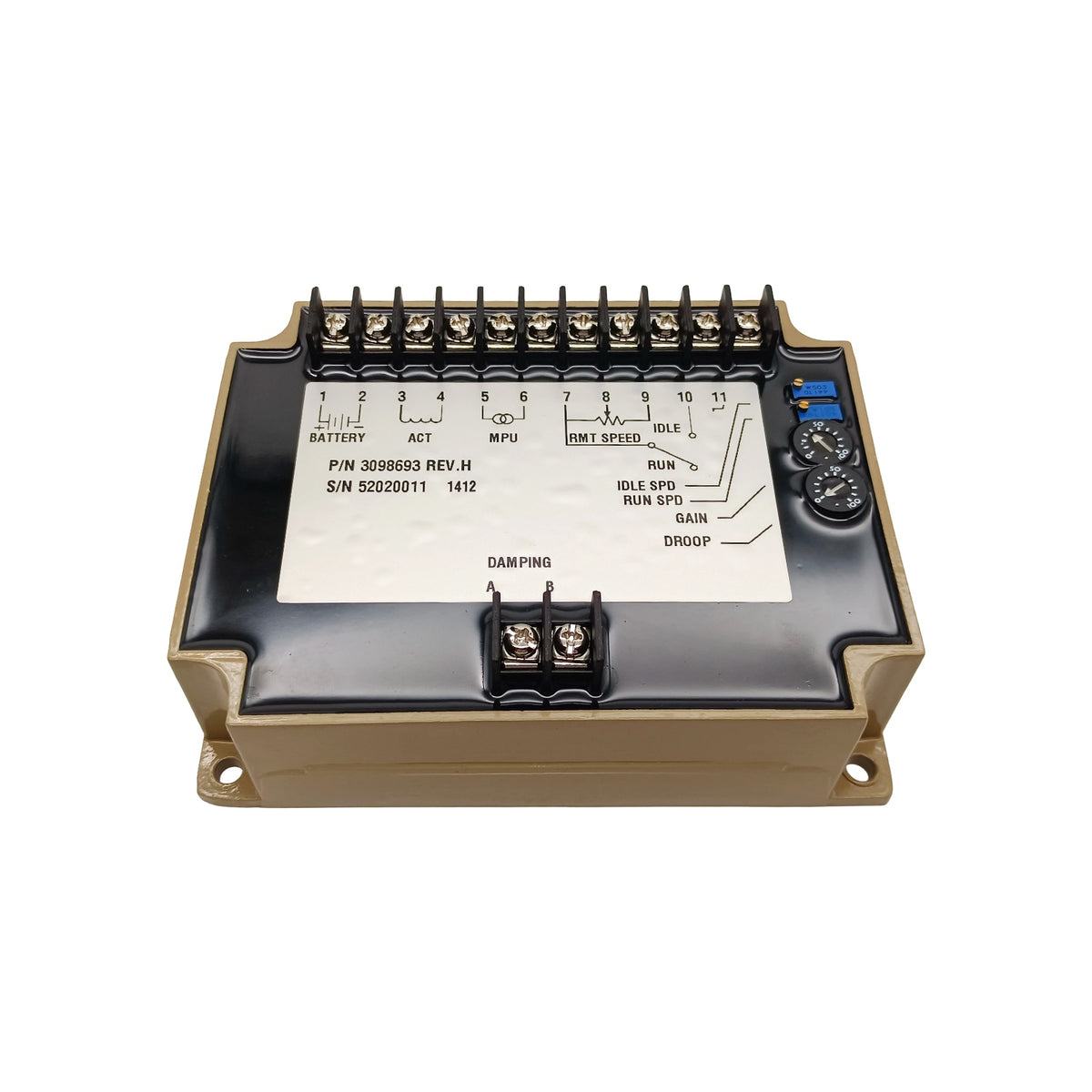 3098693 Speed Controller for Cummins Diesel Generator Engine