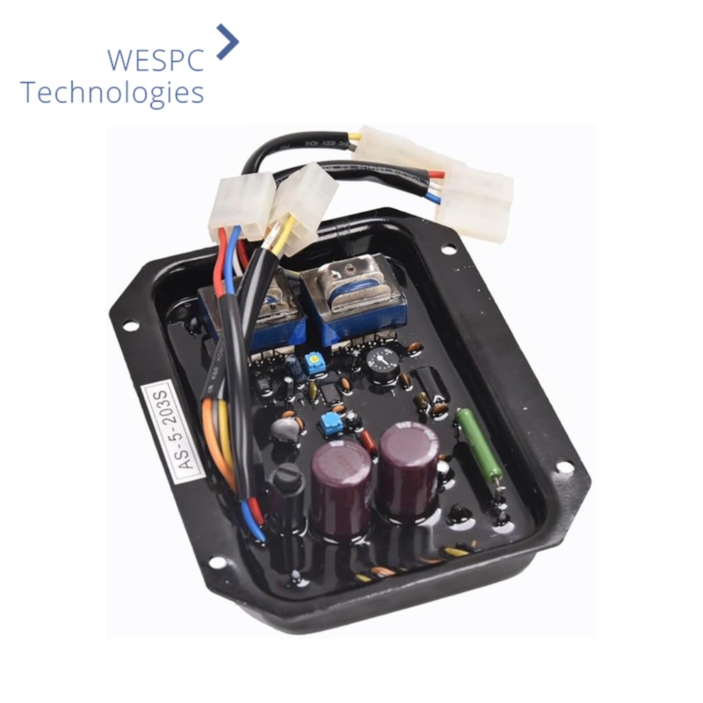 AS-5-203S AVR Automatic Voltage Regulator Stabilizer Replacement for Denyo Genset