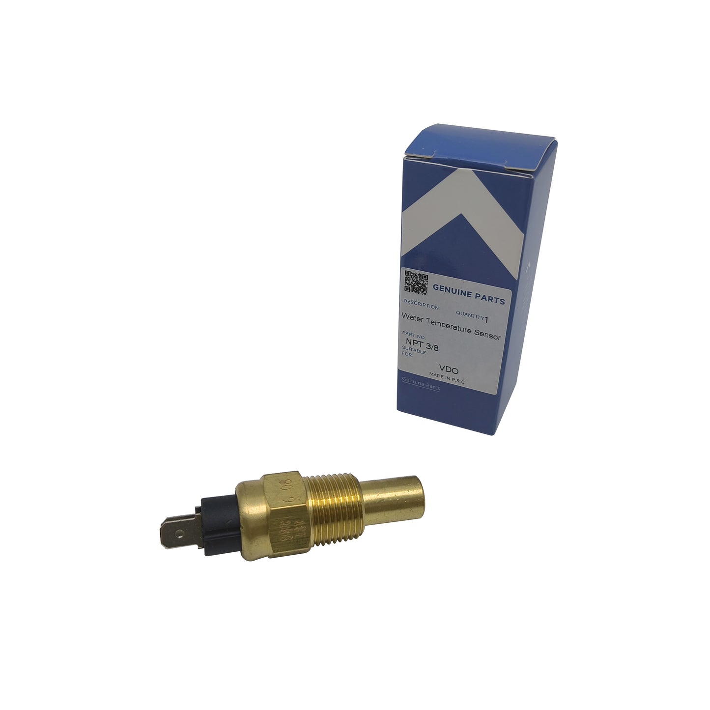 VDO 3/8 NPT 17mm Thread Diesel Engine Oil and Water Temperature Sensor WESPC . Suitable for Generator Set Part