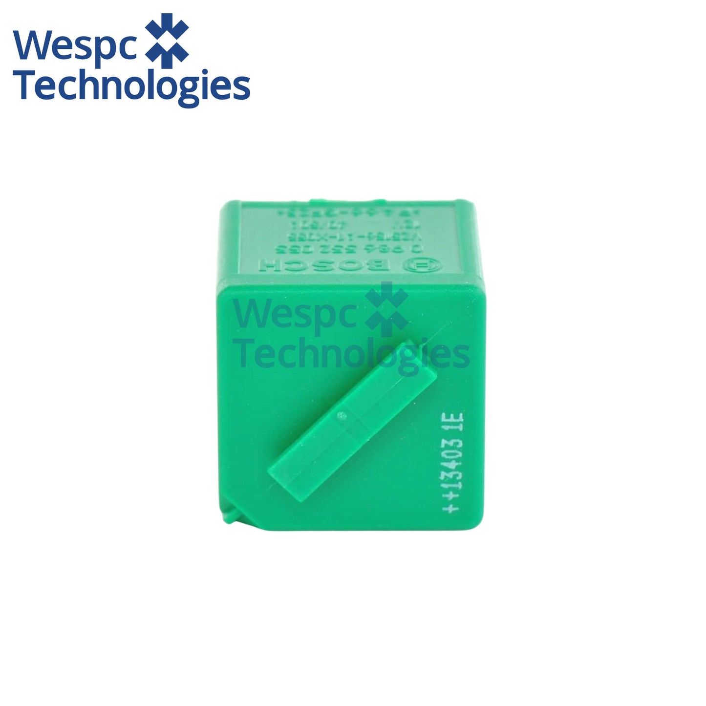 Original Bosch 0986332053 Green Mini Changeover Automotive Relay 12V DC 5 Pin SPDT 40A Surge 30A With T-Bar