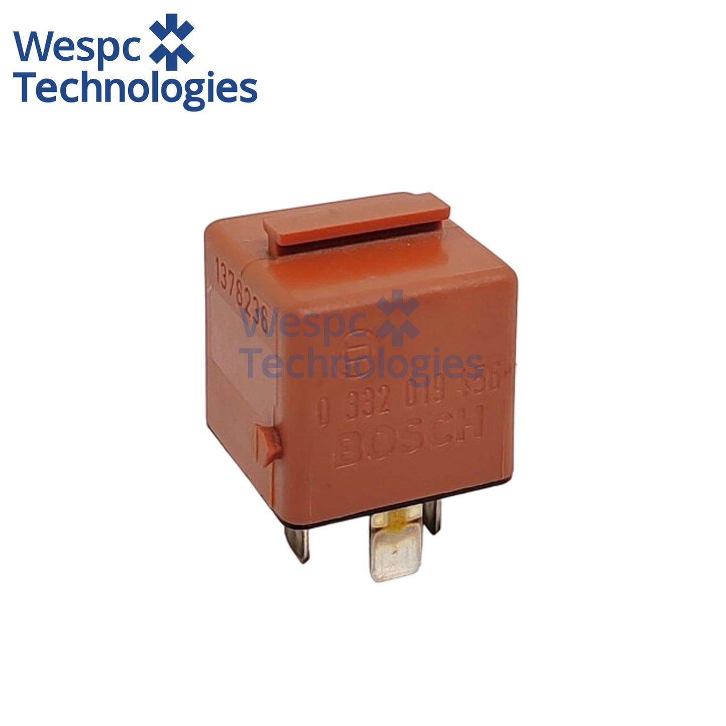 Original Bosch 0332019456 4 Pin Normally Open Orange Mini Relay 12V DC 30A Single Circuit ISO Automotive Relay