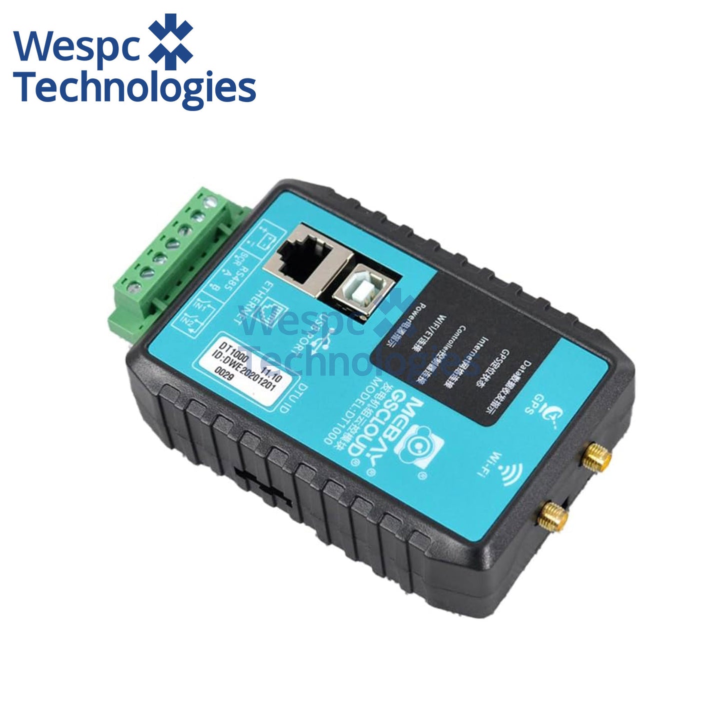 Original MEBAY DT1000 GSCloud DTU Cloud Communication Module WIFI Ethernet GPS Remote Monitor Control Genset Controller