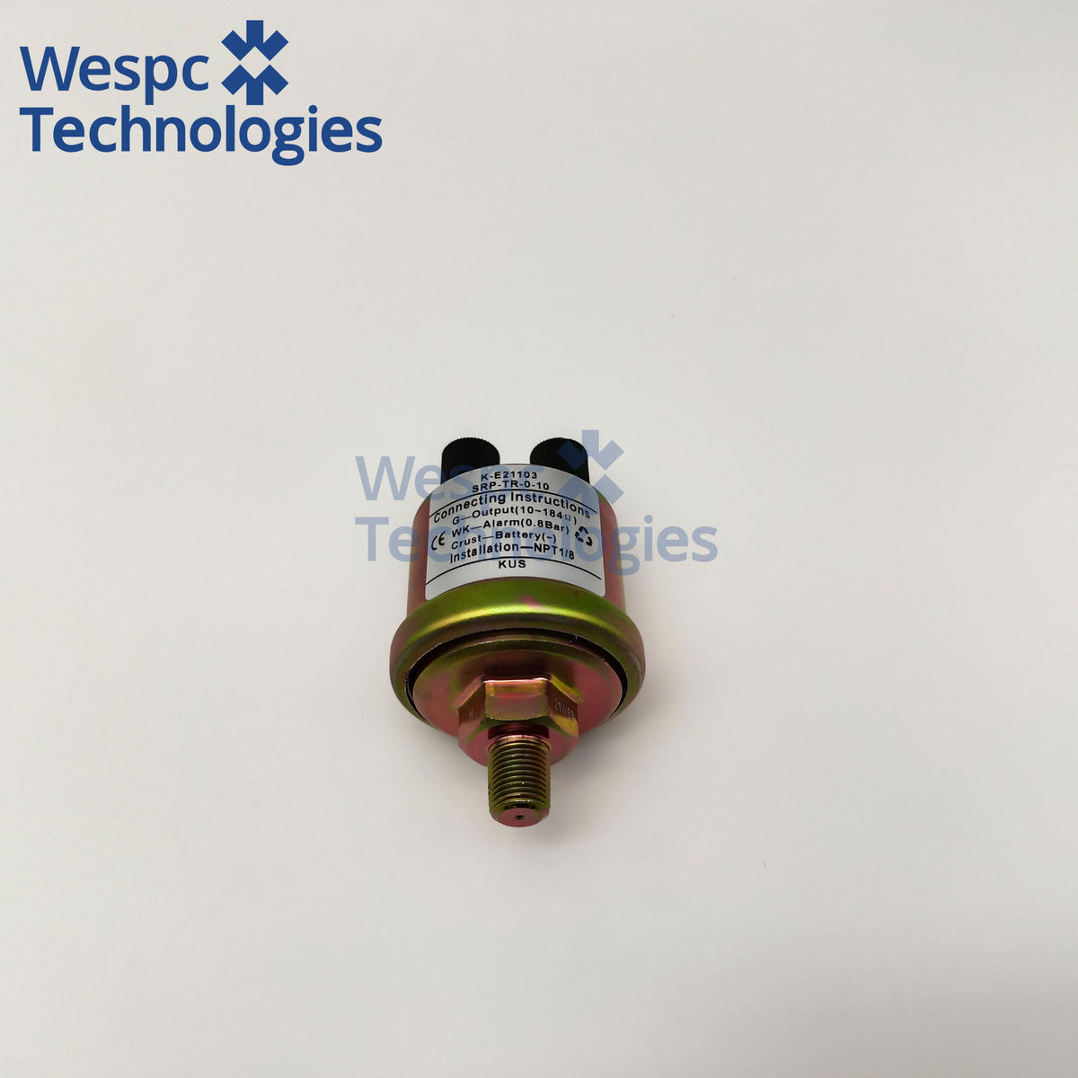 Original KUS KE21103 Engine Mechanical Oil Pressure Sensor Car Boat Sensors VDO 360-081-030-015C NPT 1/8 0.8Bar Alarm