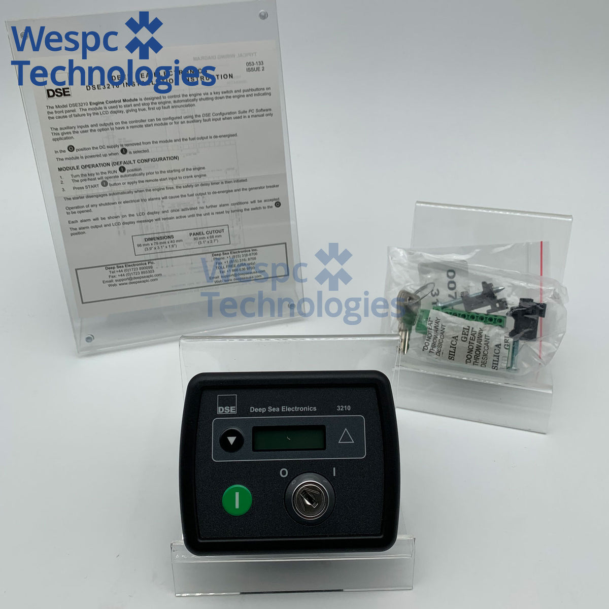 Original DSE3210  Deep Sea Auto Start Control Module Generator Intelligent Controller