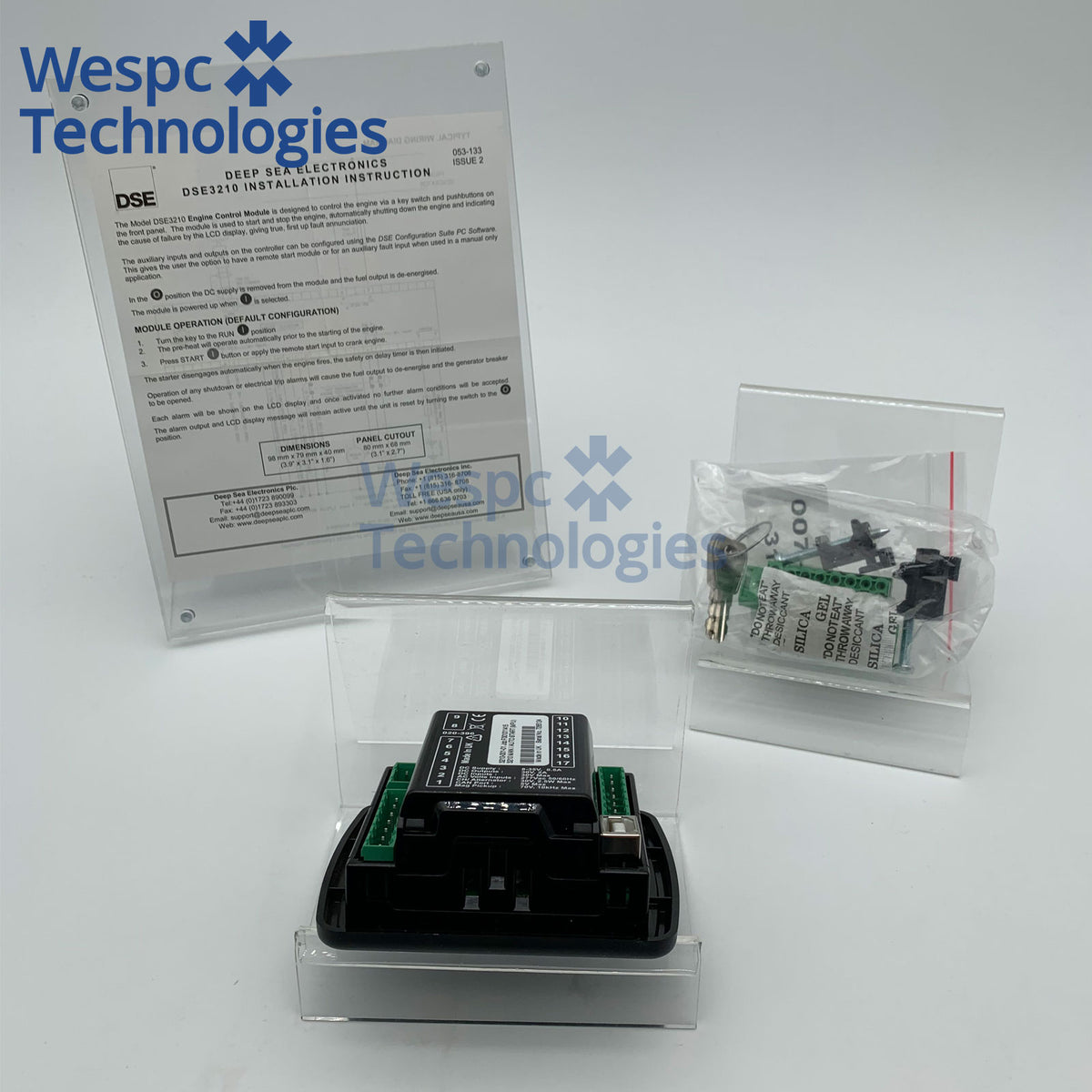 Original DSE3210  Deep Sea Auto Start Control Module Generator Intelligent Controller