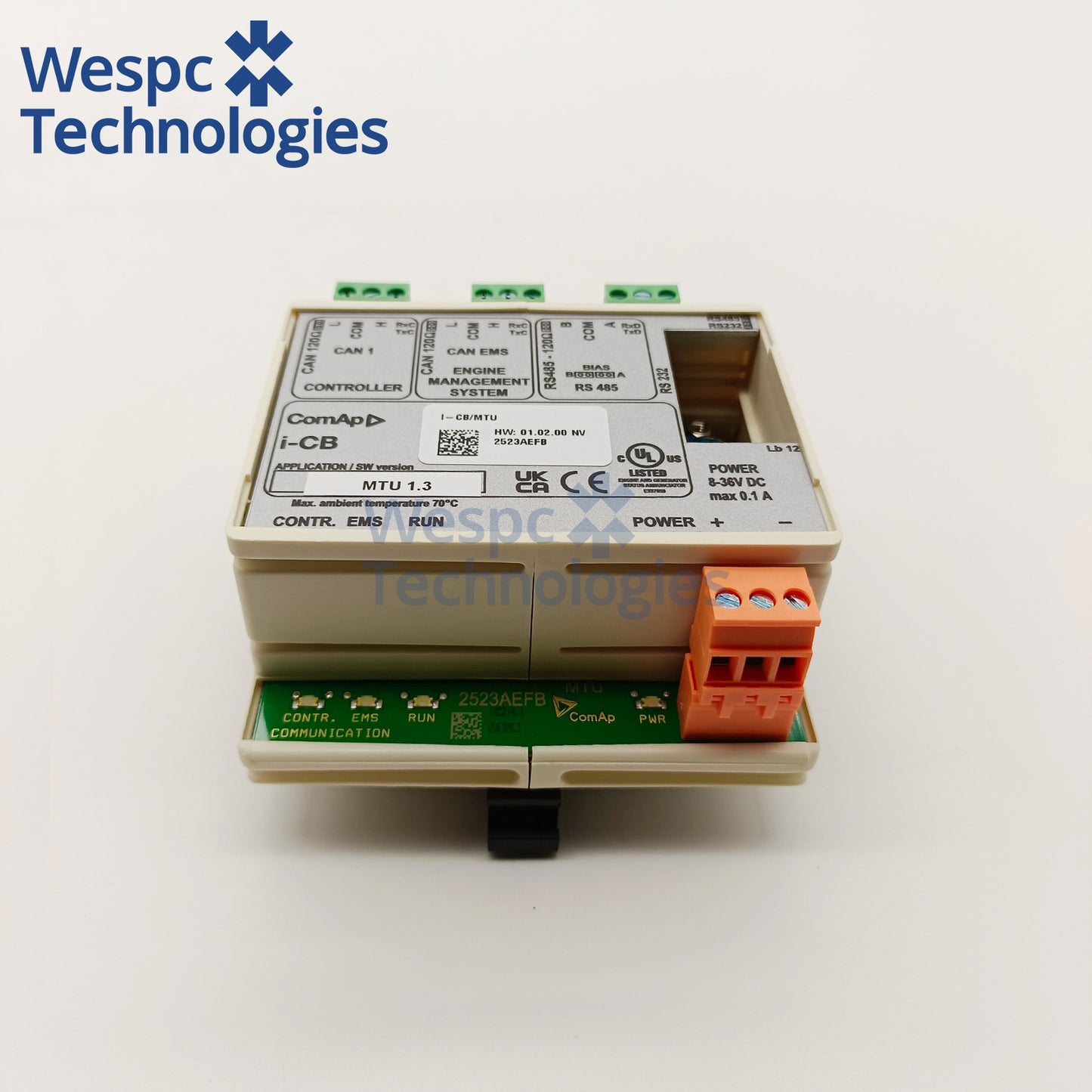 Original ComAp I‑CB/MTU ECU Communication Bridge Module For MTU 1600 2000 4000 Engine