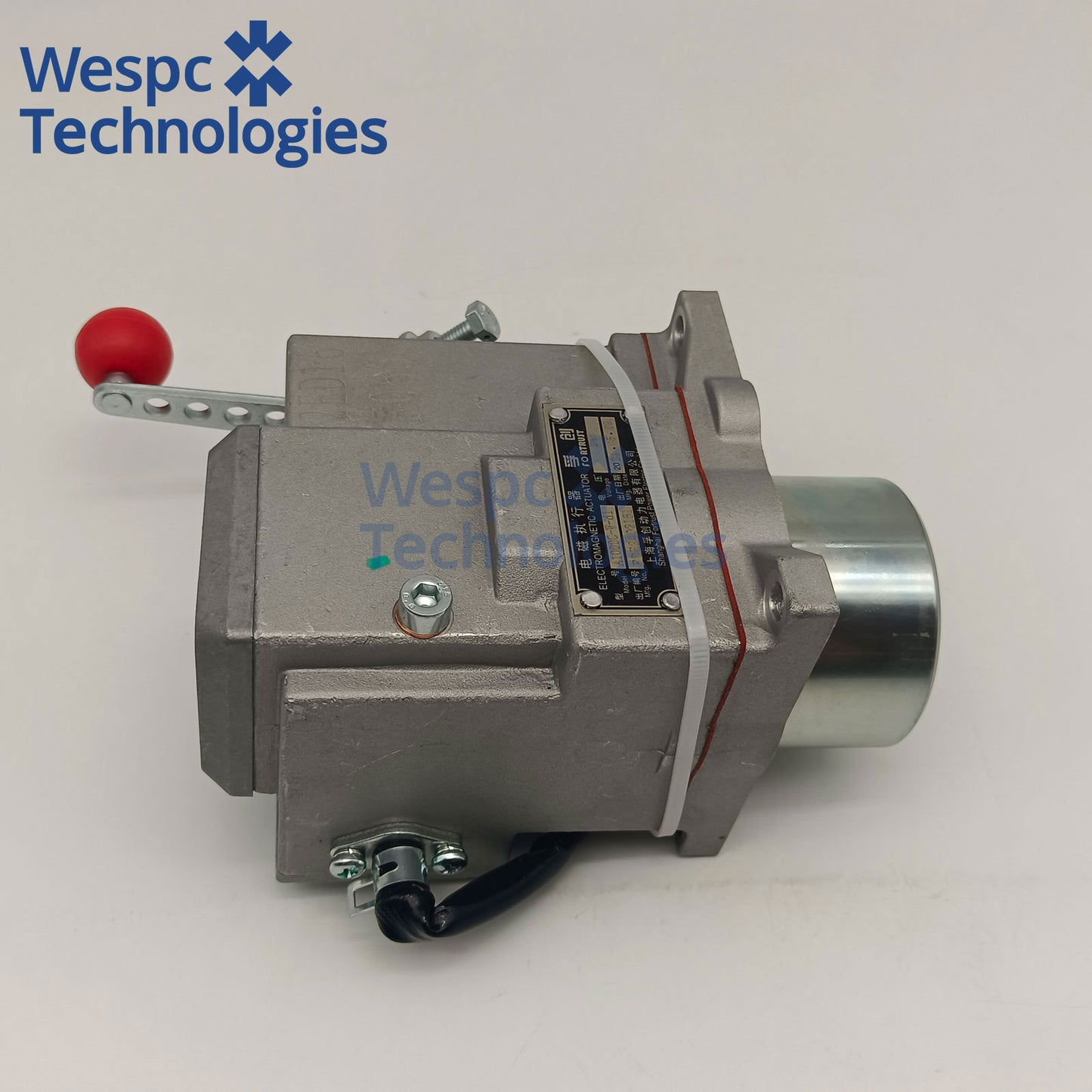Original Fortrust A1000C-W Built-In Electromagnetic Fuel Actuator 12V/24V Linear Fuel Control Actuator Match C2002 Speed Governor