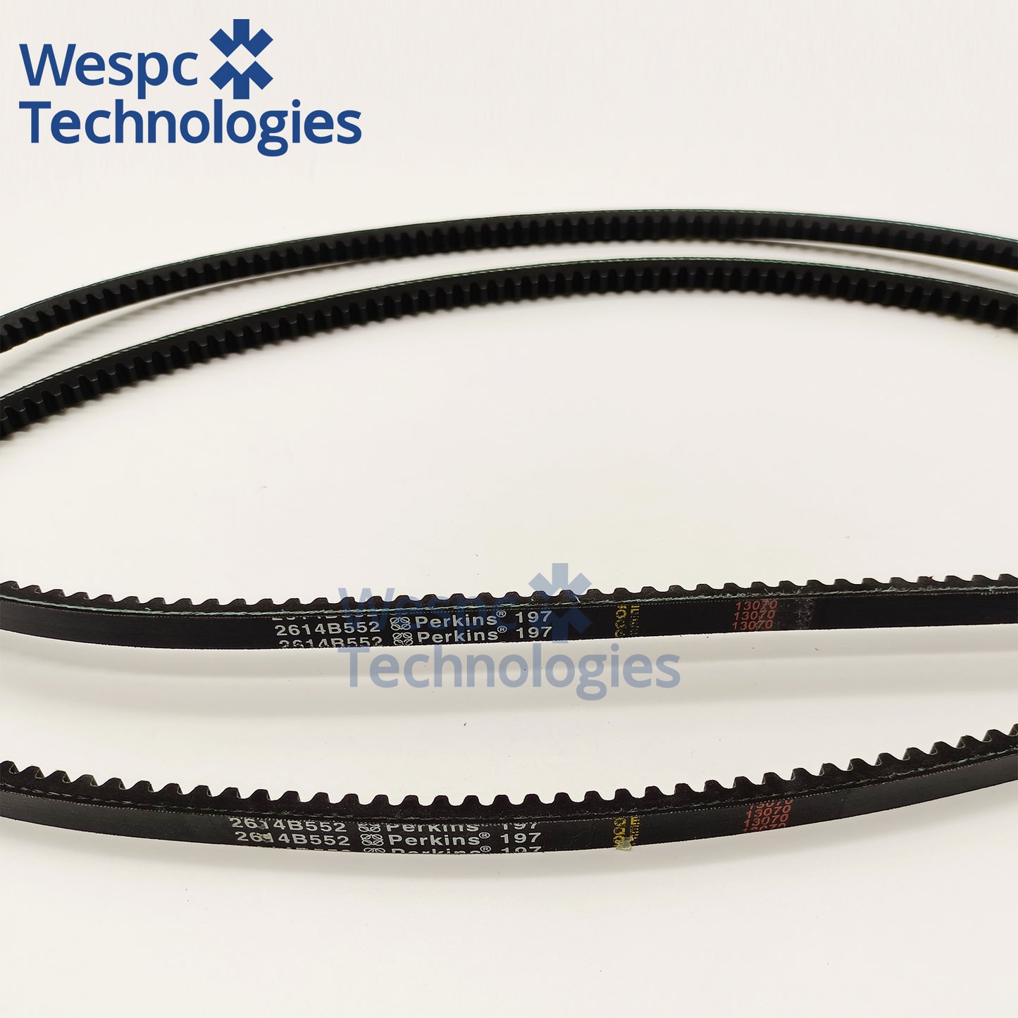 2614B652 V-Belt Fits for Perkins Engine D3.152 D4.203 G4.236 T4.236 T6.354 T6.3544 Diesel Engine