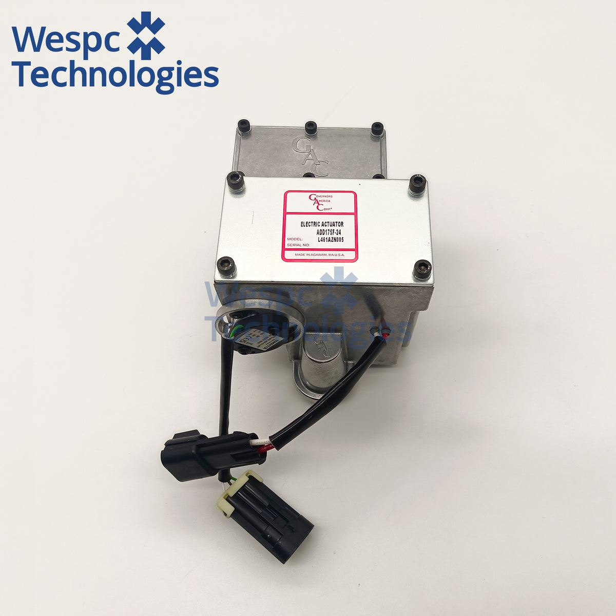 Original GAC ADD175F-24 External Electronic Actuator 24V Diesel Generator Fuel Control Actuator