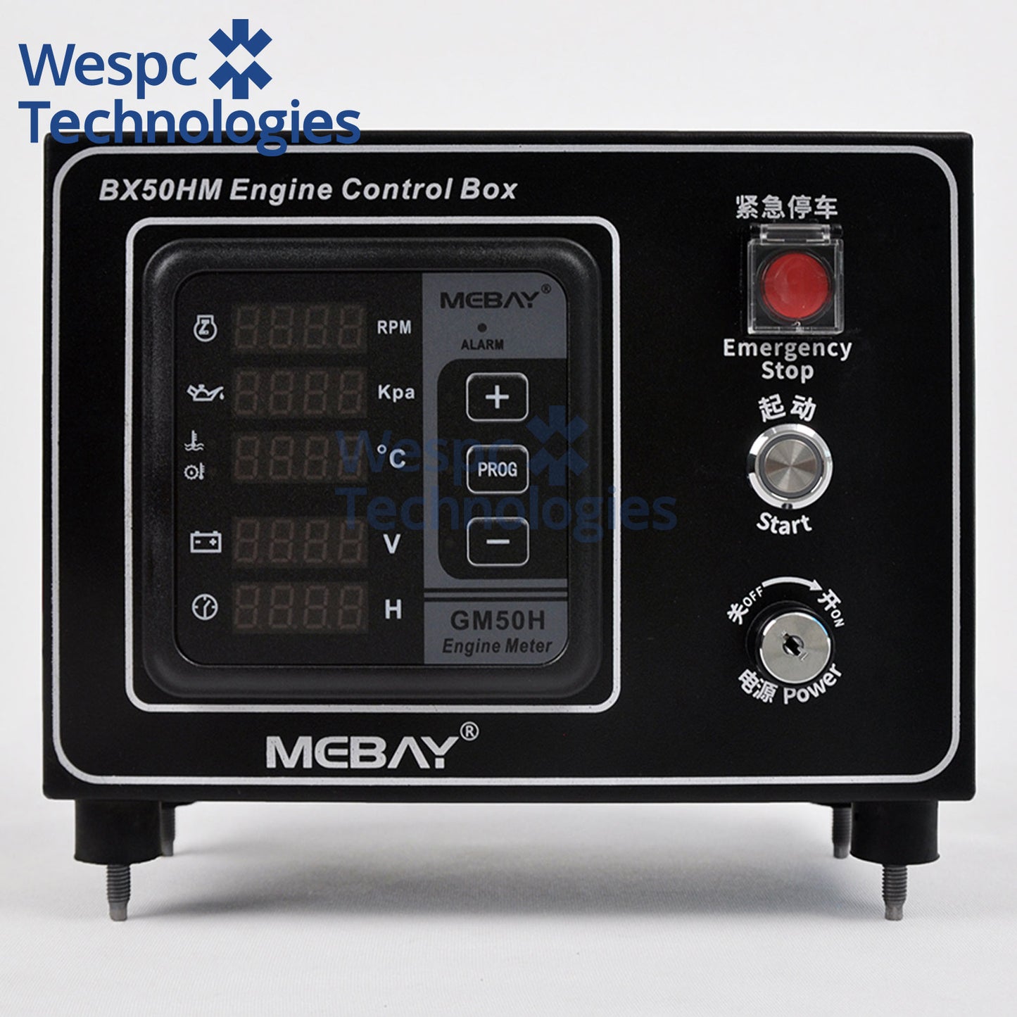 Original BX50HM MEBAY Diesel Engine Instrument Marine Engine Control Box