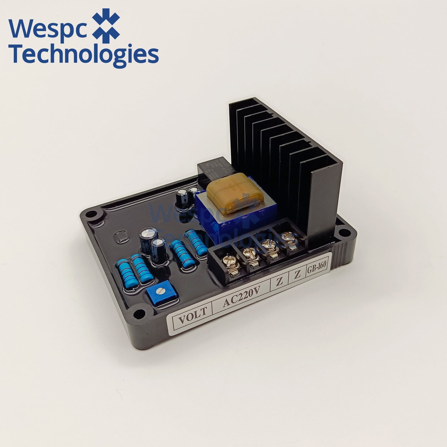 GB-160 220V AVR Automatic Voltage Regulator Replacement Spare Part Fits STC Series Brush Excited Diesel Generator Set