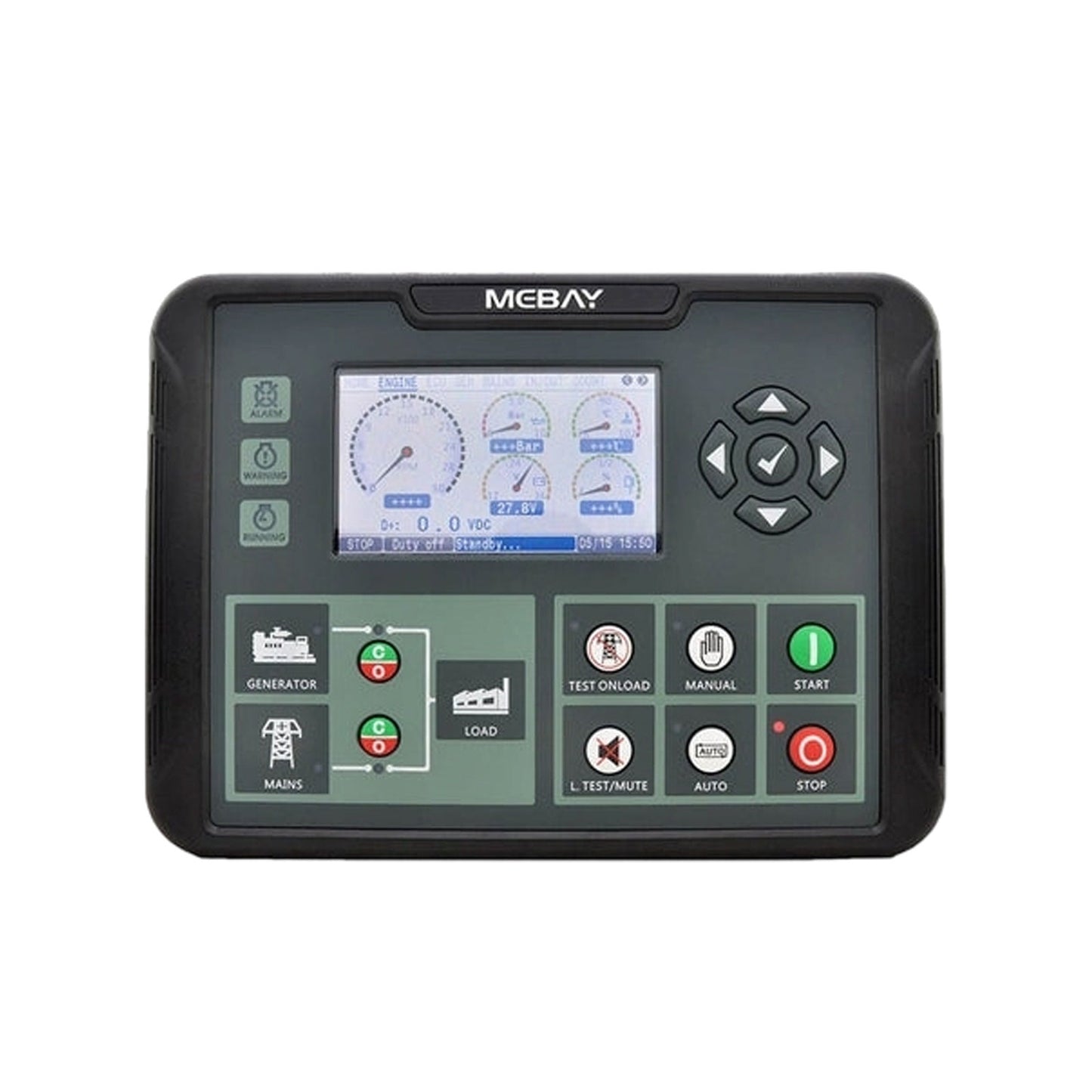 Original Mebay DC92DR replaced by DC92DR MKII Generator Controller RS485 CAN interface monitoring Control Board