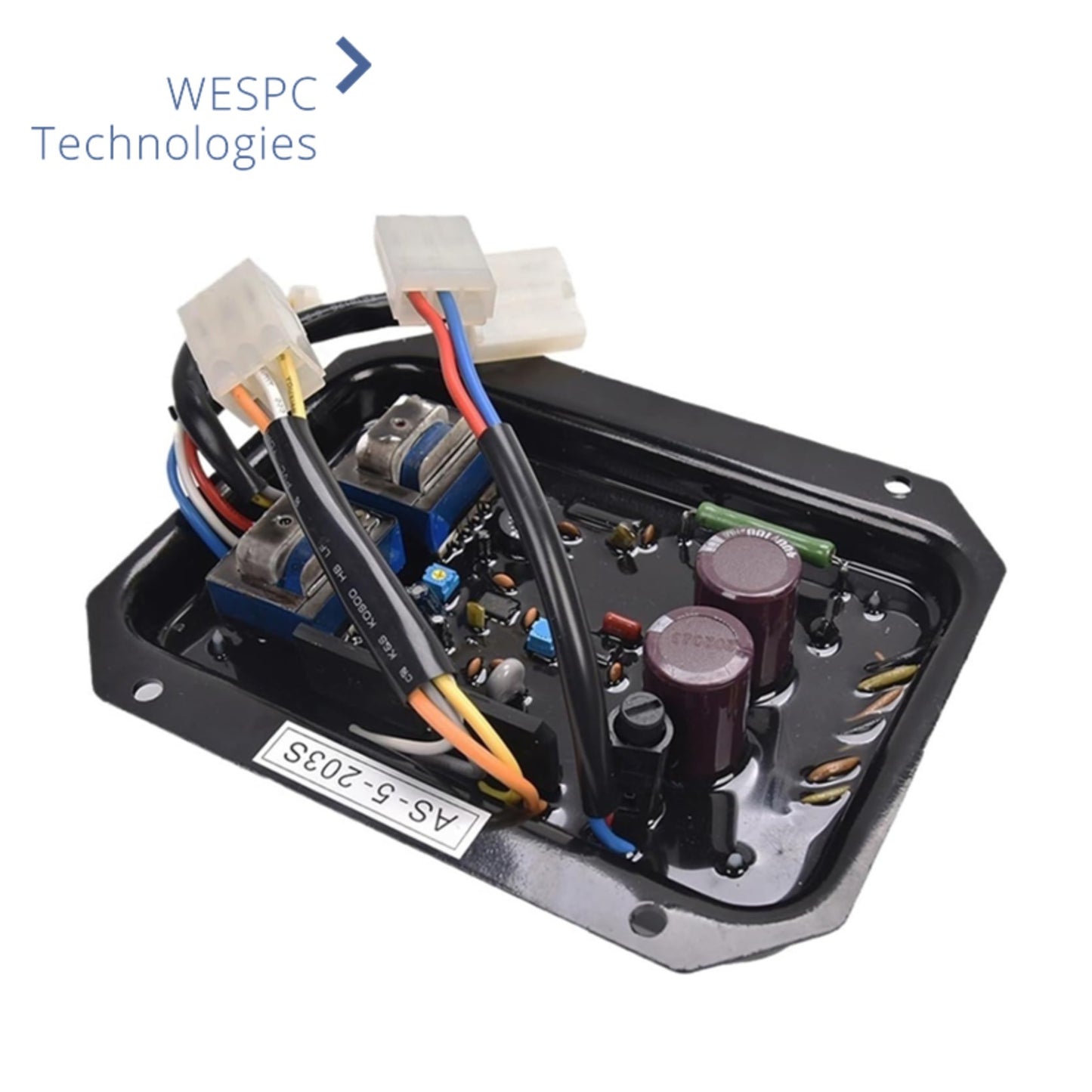 AS-5-203S AVR Automatic Voltage Regulator Stabilizer Replacement for Denyo Genset