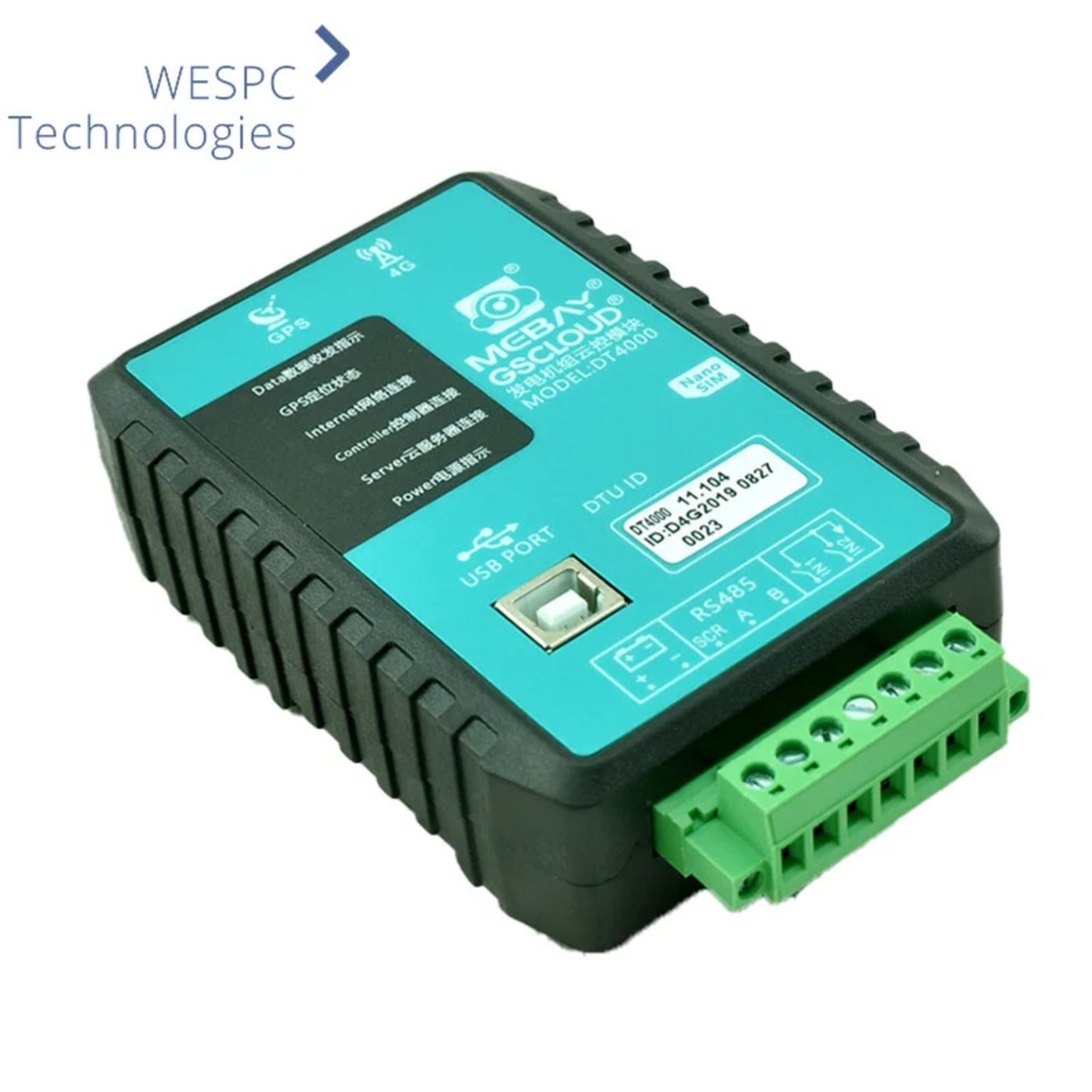 Original Mebay DT4000 Diesel Generator Controller GPS Cloud Communication Module