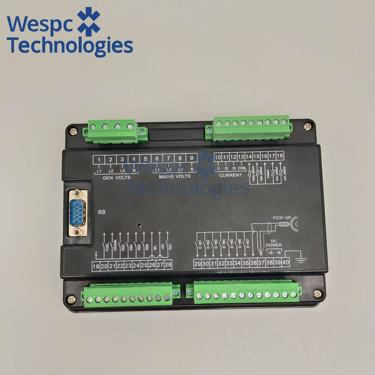 Original FG Wilson DCP-20 Digital Controller Genset LCD Control Panel Module