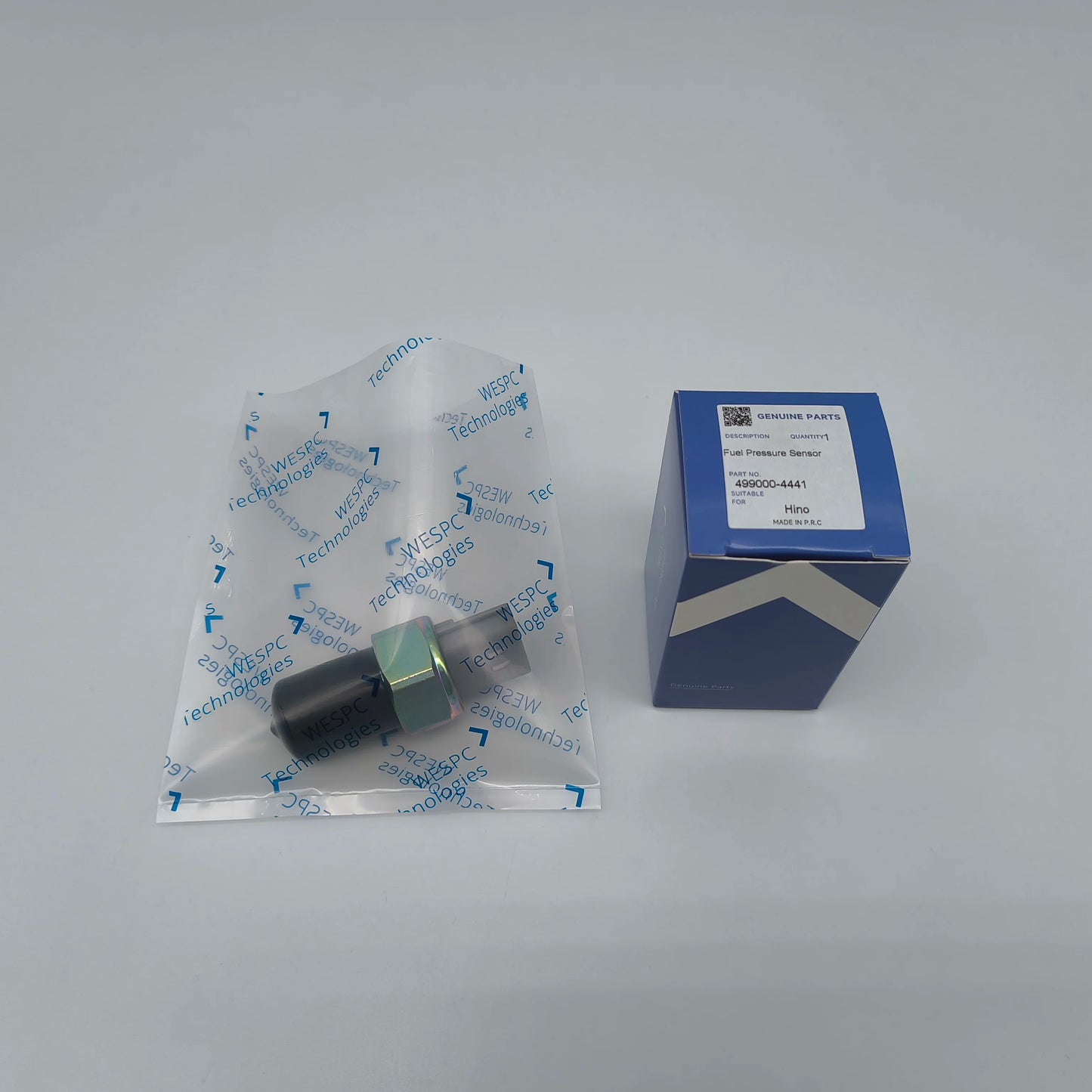 High Quality 499000-4441 Fuel Rail Pressure Sensor WESPC . Suitable for Komatsu Bulldozer D155AX-5 D275A-5