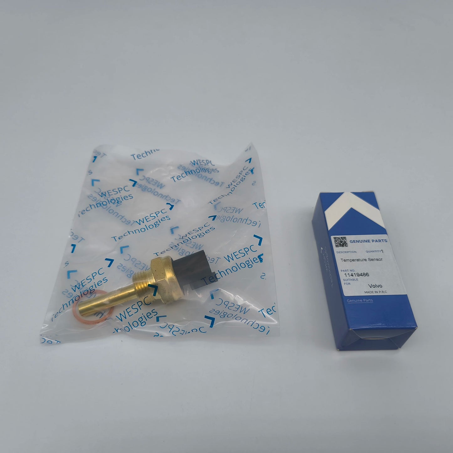 11419486 مستشعر درجة الحرارة WESPC. مناسب لملحقات حفارة فولفو EC210 EC240 EC360B EC480 EC380